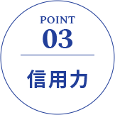 ライブ大興の管理の強み、信用力